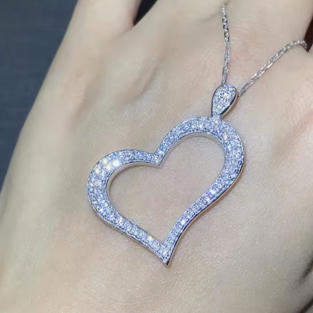 Sterling Silver Heart Necklace